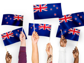 Some international students holding up the Australian flags. An image used sorely for descriptive purpose on a blog post tagged Australian Admission For International Students